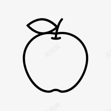 苹果可食用水果图标
