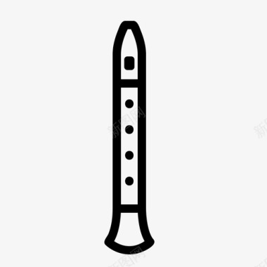 弦乐单簧管长笛图标