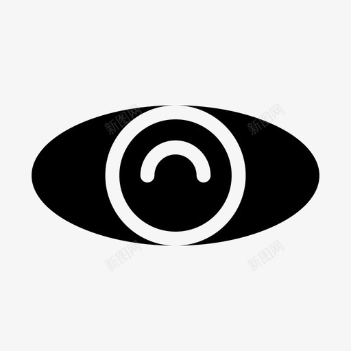 眼睛医疗视图svg_新图网 https://ixintu.com 可见 眼睛 医疗 视图 用户 体验 填充