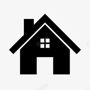 房子房子图标简单的房子图标