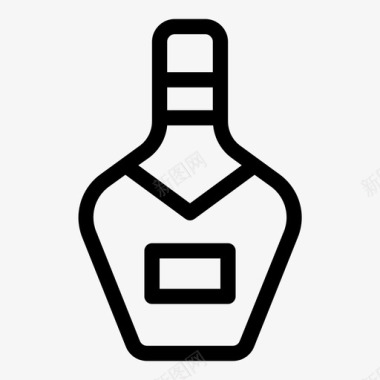 酒饮料瓶子图标