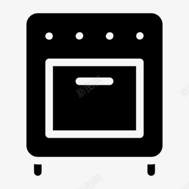 采购产品烹饪食物和餐馆厨房图标