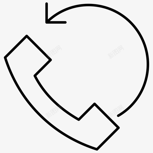 电话呼叫拨号svg_新图网 https://ixintu.com 电话 呼叫 拨号 支持 有线电话