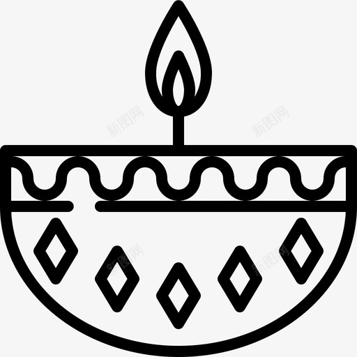 蜡烛文化节日svg_新图网 https://ixintu.com 蜡烛 文化 文化节 节日 印度教 照明 宗教 灯节