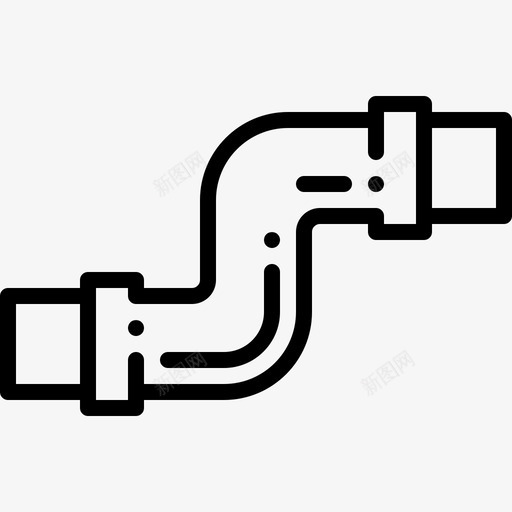 管道弯头接头svg_新图网 https://ixintu.com 管道 弯头 接头 水管 管道工