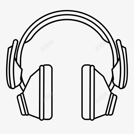 耳机音频游戏svg_新图网 https://ixintu.com 游戏 耳机 音频 玩家