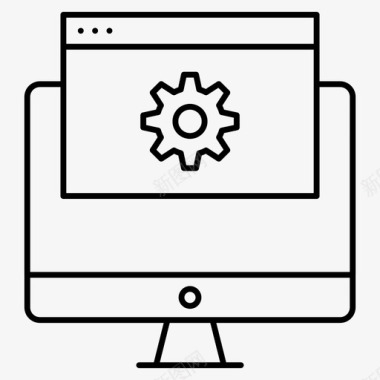 软件开发cog计算机图标
