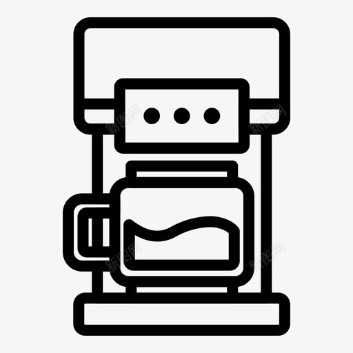咖啡机咖啡馆浓缩咖啡svg_新图网 https://ixintu.com 咖啡机 咖啡馆 浓缩 咖啡 用品