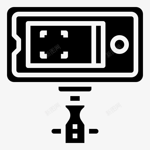 虚拟博客影响者摄像机svg_新图网 https://ixintu.com 虚拟 博客 影响 摄像机 字形