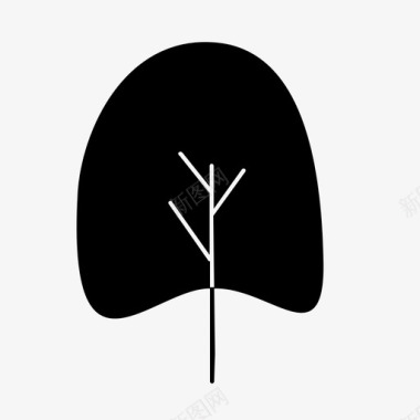 树木生态景观图标