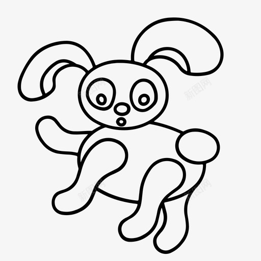 兔子恐惧动物可爱svg_新图网 https://ixintu.com 兔子 恐惧 动物 可爱 惊喜 故事 时间