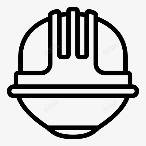 安全帽结构头部svg_新图网 https://ixintu.com 安全帽 结构 头部 头盔 防护 安全 工作 工具