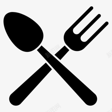 餐具烹饪设备图标