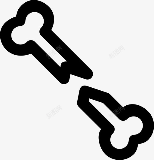 断骨护理健康svg_新图网 https://ixintu.com 断骨 医疗 护理 健康