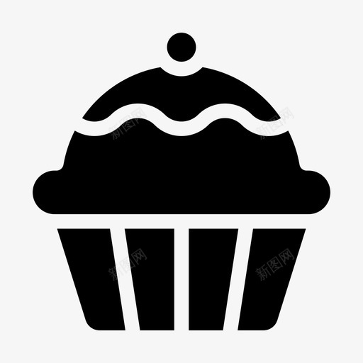 松饼烘焙面包房svg_新图网 https://ixintu.com 松饼 烘焙 面包房 纸杯 蛋糕 甜点 其他 种馅