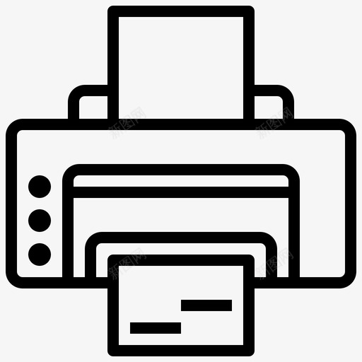 打印机墨水纸张svg_新图网 https://ixintu.com 打印机 墨水 纸张 印刷 广告