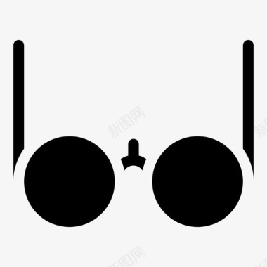 眼镜眼科学光学图标