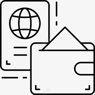 钱包外汇国际图标