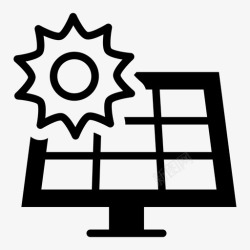 光伏标志光伏电力太阳能高清图片