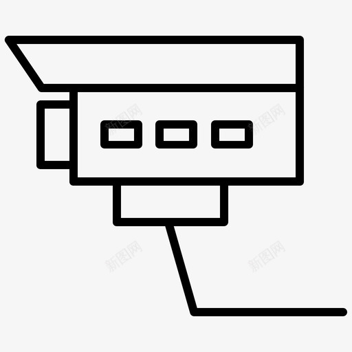 安全摄像头闭路电视网络svg_新图网 https://ixintu.com 安全 摄像头 闭路电视 网络