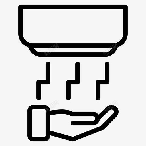 干手器洗手间卫生设备svg_新图网 https://ixintu.com 洗手间 干手 器干手 卫生 设备 卫生间 设施