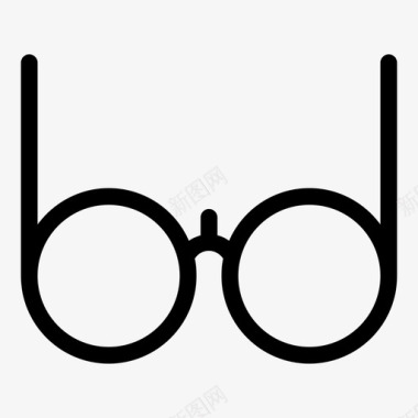 眼镜眼科学视力图标
