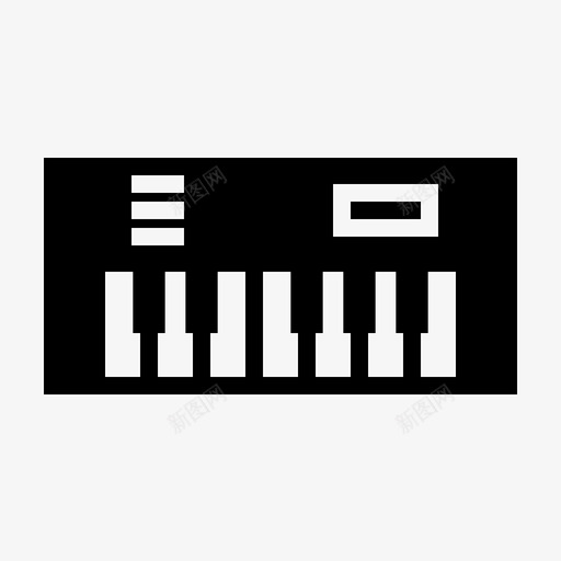 数字钢琴模拟乐器svg_新图网 https://ixintu.com 数字 钢琴 乐器 模拟 音乐