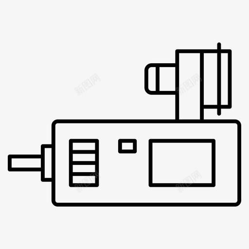 直流电机电气工程svg_新图网 https://ixintu.com 直流 直流电 电机 电气工程 齿轮 机械 杂项