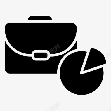 公文包公司货柜图标