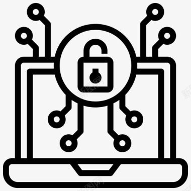 加密数据锁密码图标
