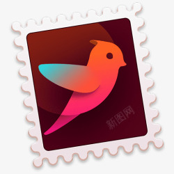 Mail Stamp IconUI素材