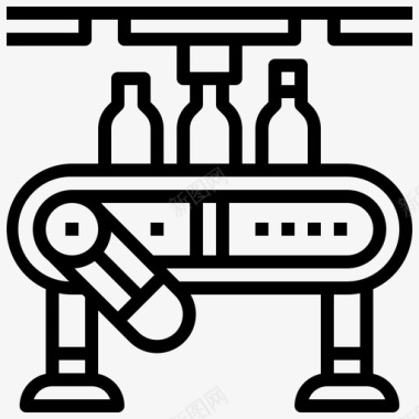 输送带工业产品图标