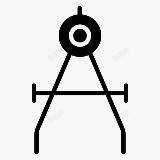 分频器指南针设计svg_新图网 https://ixintu.com 指南针 绘图 频器 设计 工具 创意