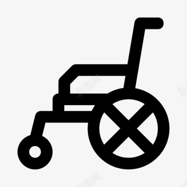 轮椅护理残疾图标