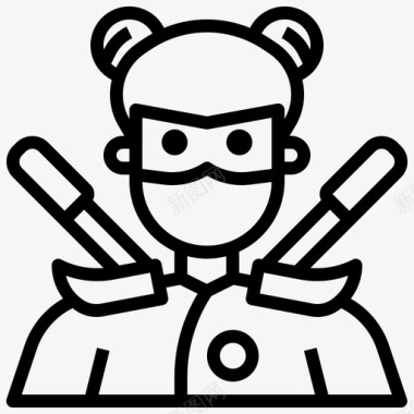 杀手竞争者文化图标