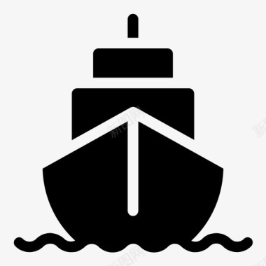 船游轮游艇图标