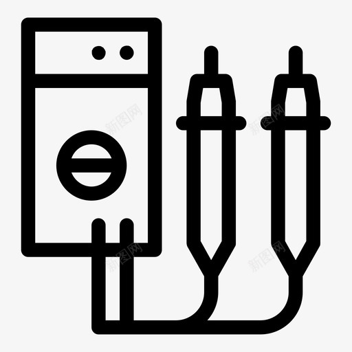 电压表能源工业svg_新图网 https://ixintu.com 电压表 能源工业 测量 电力 电工