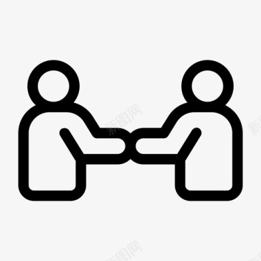 关系协议兄弟情谊图标