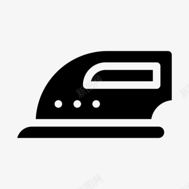 熨烫衣服熨斗时尚图标