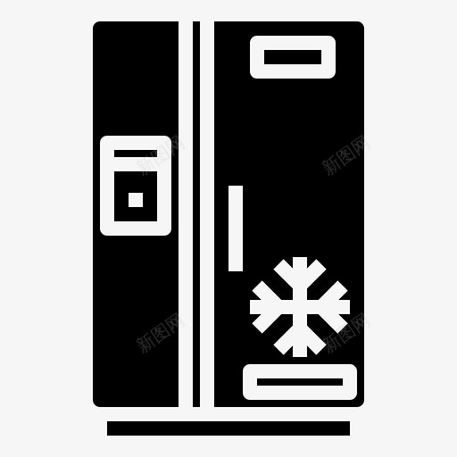 冰箱电子产品厨房用具svg_新图网 https://ixintu.com 冰箱 电子产品 厨房用具 条形图