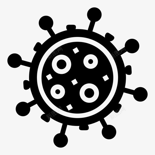 病毒细胞细菌生物学svg_新图网 https://ixintu.com 病毒 细胞 细菌 生物学