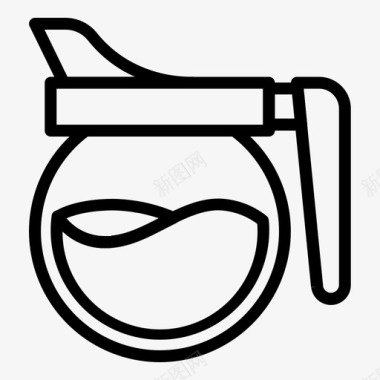 咖啡壶火锅壶图标