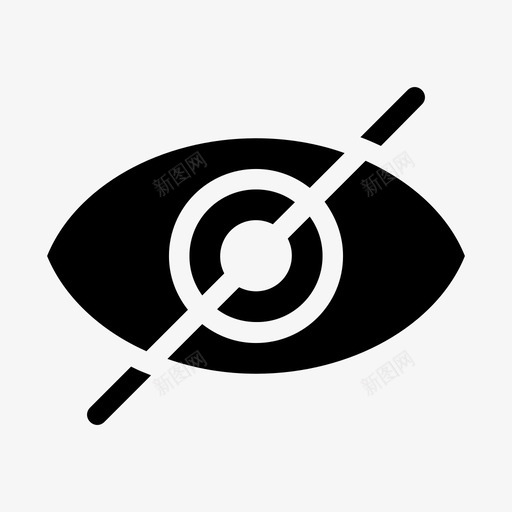 隐形眼睛平面设计svg_新图网 https://ixintu.com 隐形 眼睛 平面设计 光学 视觉 照片 编辑 填充