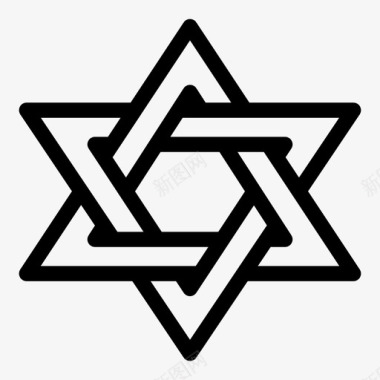犹太教以色列宗教图标