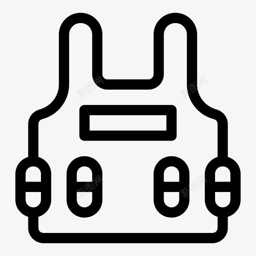 防弹背心子弹保安svg_新图网 https://ixintu.com 防弹 背心 子弹 保安 炮弹 武器 紧急 情况