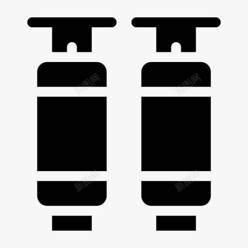 气体桶可燃物svg_新图网 https://ixintu.com 气体 可燃物 柴油 储罐 工业 填充