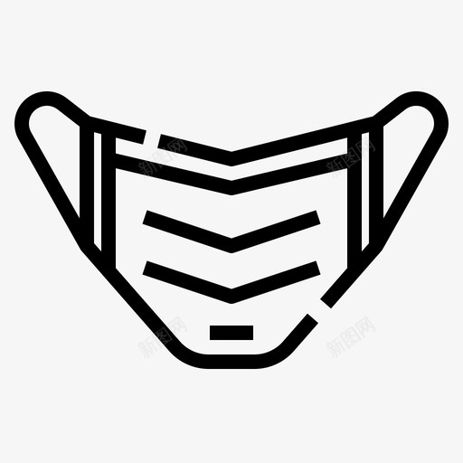 医用口罩保健卫生svg_新图网 https://ixintu.com 医用 口罩 保健 卫生 防护 自我 保护
