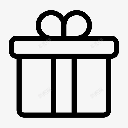 生日和聚会盒子礼物svg_新图网 https://ixintu.com 生日 聚会 礼物 盒子 礼品盒 递送