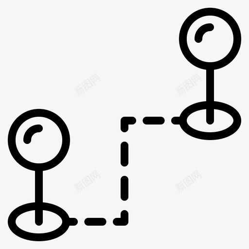 路线位置目的地距离svg_新图网 https://ixintu.com 路线 位置 目的地 距离 地图