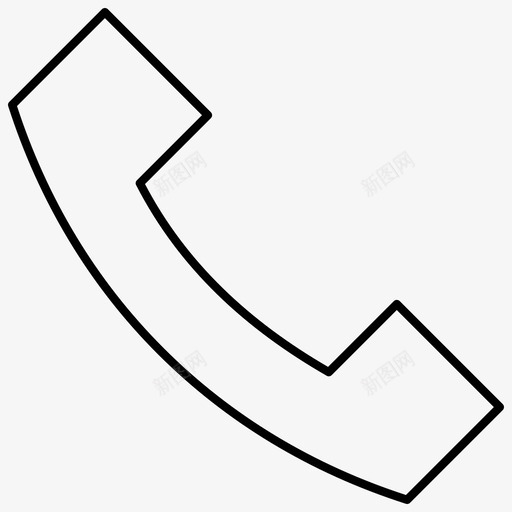 电话呼叫拨号svg_新图网 https://ixintu.com 电话 呼叫 拨号 支持 有线电话